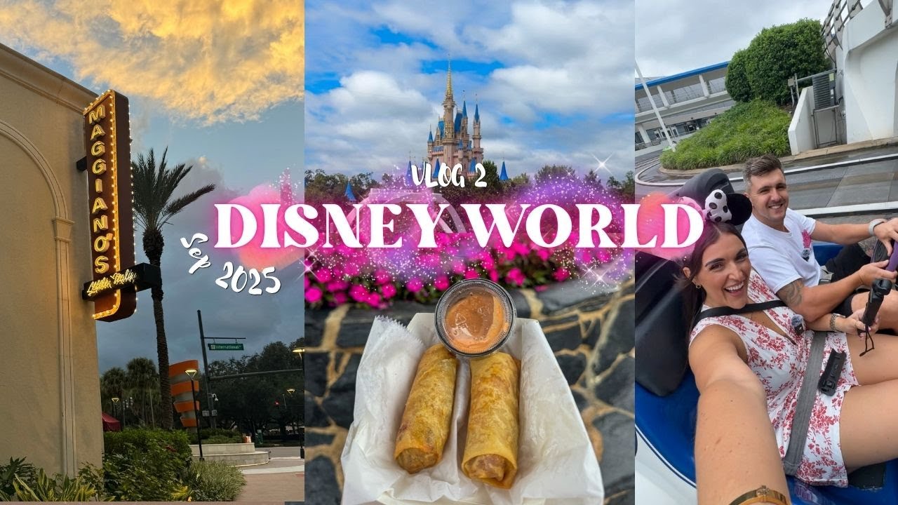 Видеоблог первого дня Disney World ✨ | Утро в Magic Kingdom, мороженое Kilwins и ужин в Maggiano’s