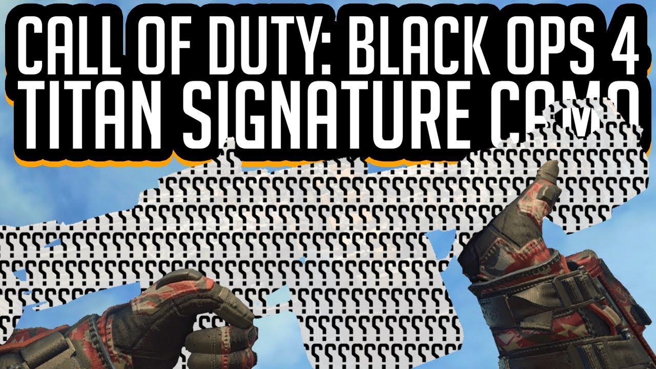 NIEUWE CAMO LIVE VRIJSPELEN OP DE TITAN! (COD: Black Ops 4)