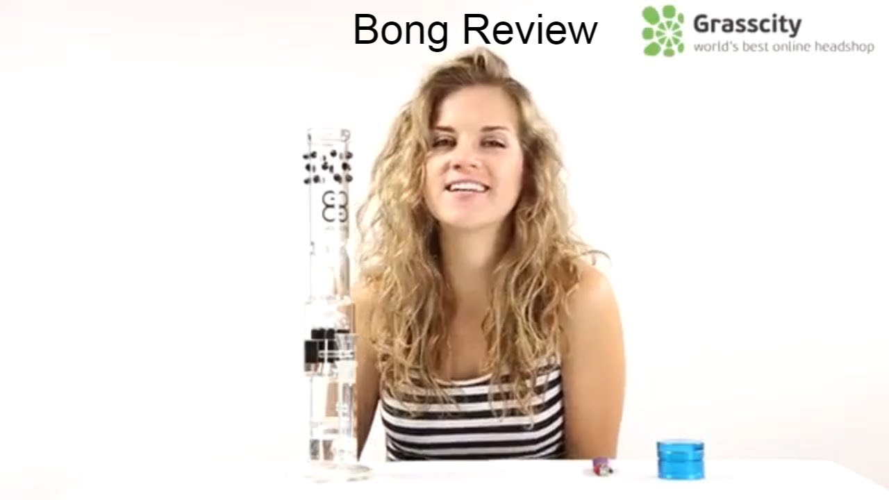 Review of Straight Ice Bong with Double Perc