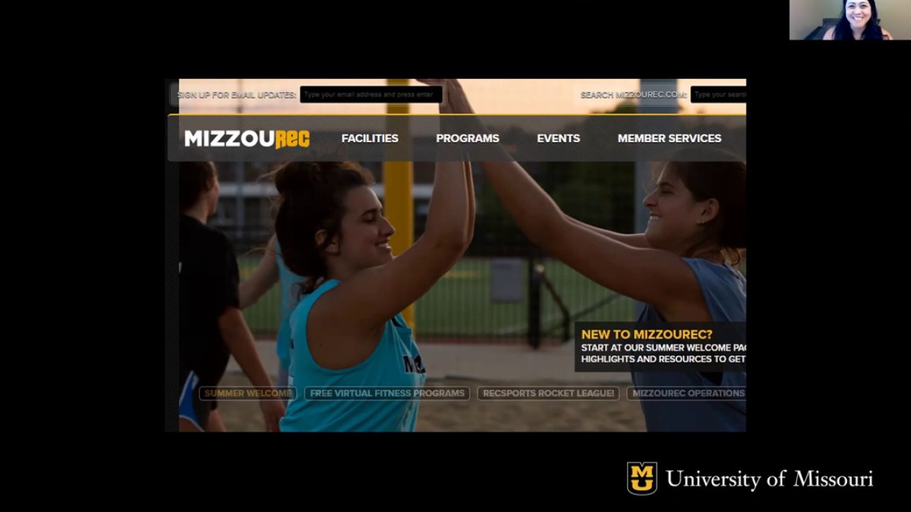 MizzouRec Virtual Tour