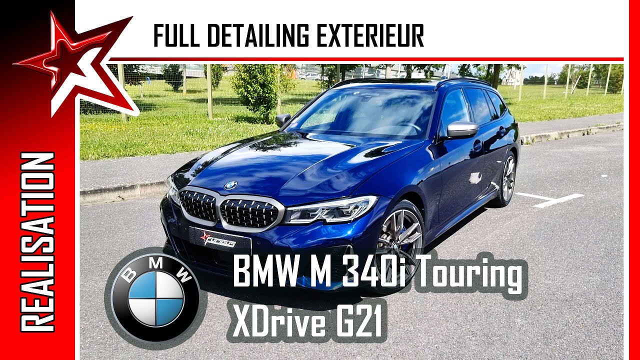 Detailing complet extérieur : BMW M 340i Touring XDrive G21 (vidéo 4K)