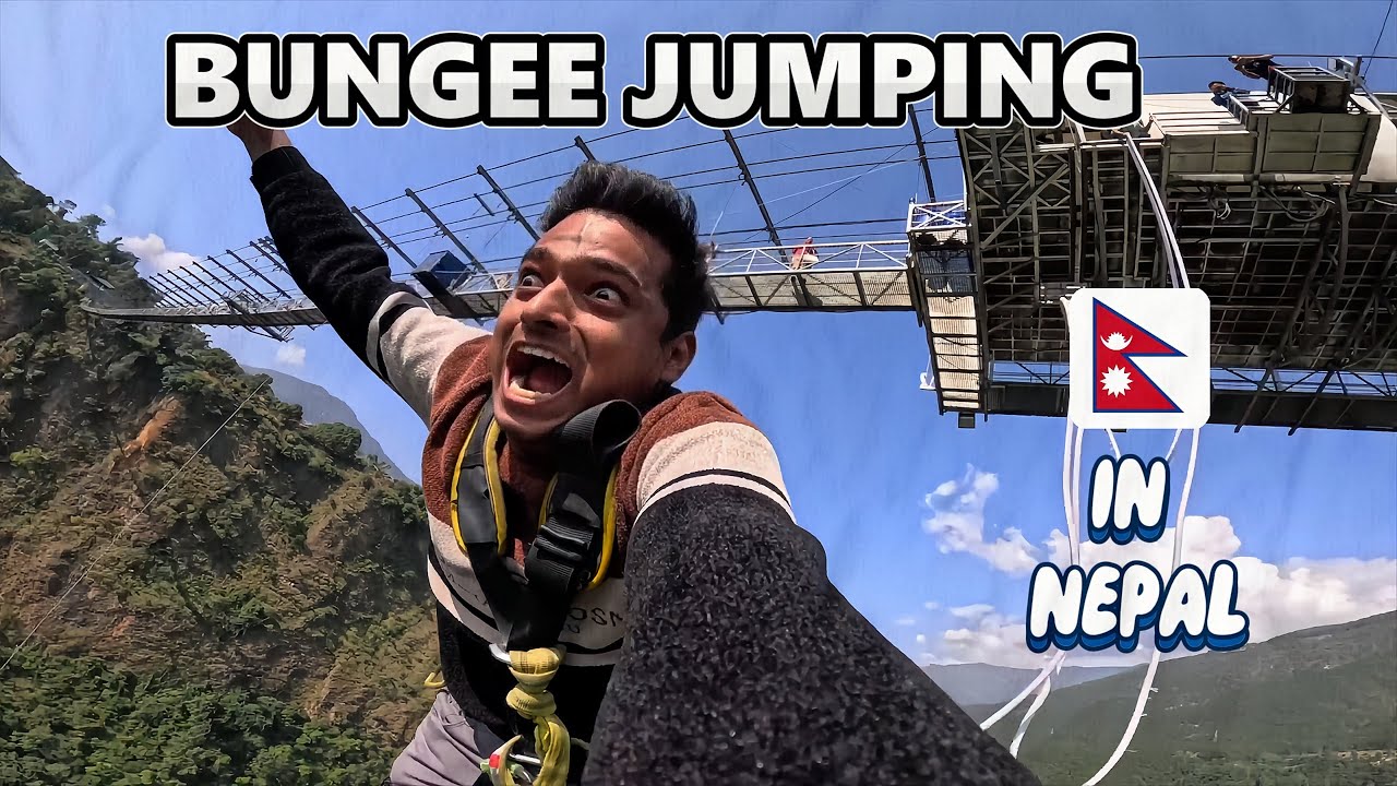 Bungee Jumping in Nepal 🇳🇵 ||  #drbroshorts || Travel || Kannada|| Vlogs ||