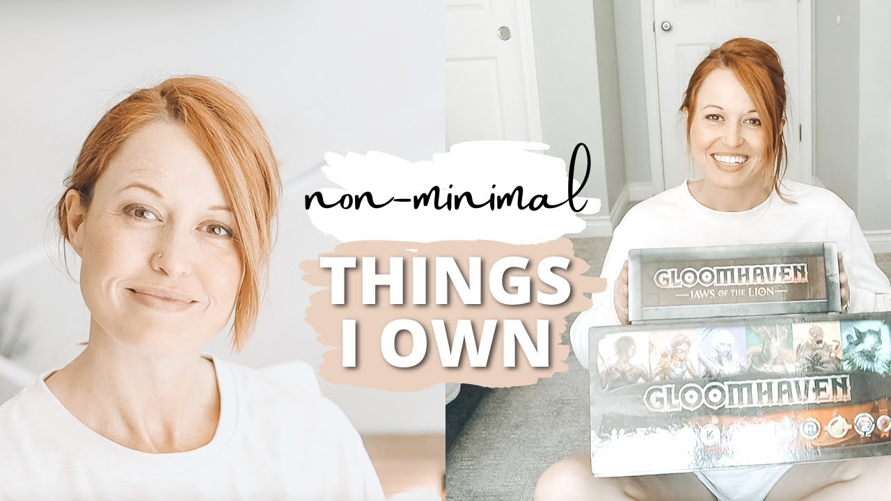 Things I Own That are NOT Very Minimalist