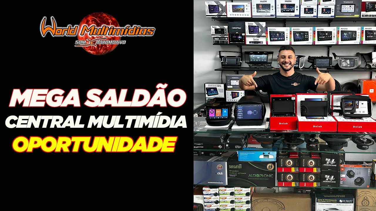 MEGA SALD&Atilde;O DE CENTRAL MULTIM&Iacute;DIA - WORLD MULTIM&Iacute;DIAS