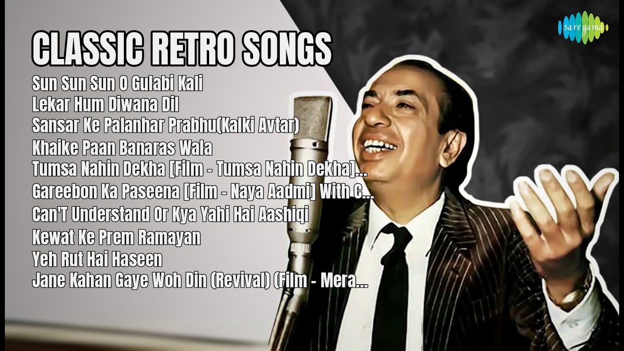 70s-2000s Hindi Hits  |  Retro Jukebox  |  Mohammed Rafi Songs  |  Sun Sun Sun O Gulabi Kali