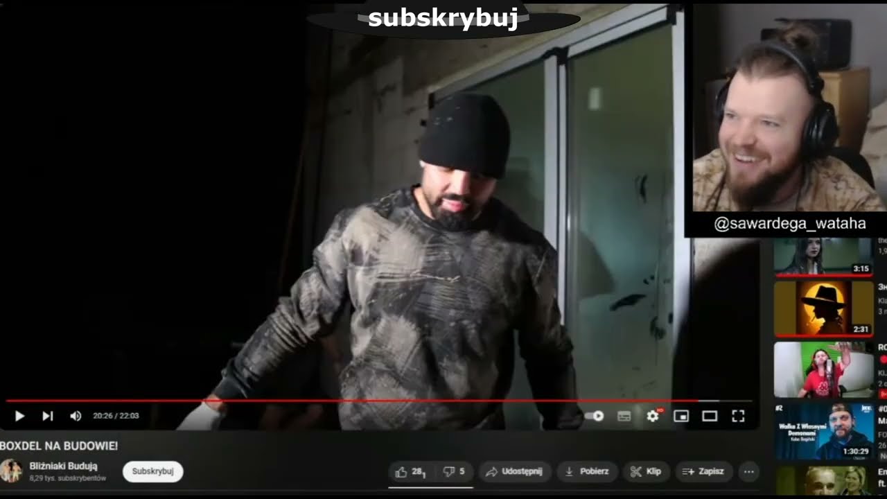 Wardęga ogląda SZALONEGO REPORTERA i żartuje z Olciak i Boxdela 😂🤣 
