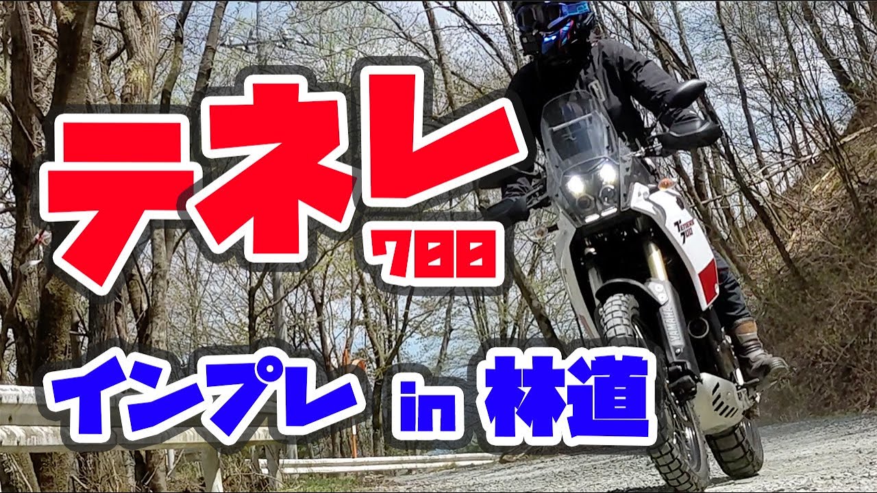 テネレ700ガチインプレ！現行最強種のビッグオフらしいので林道に突撃した。