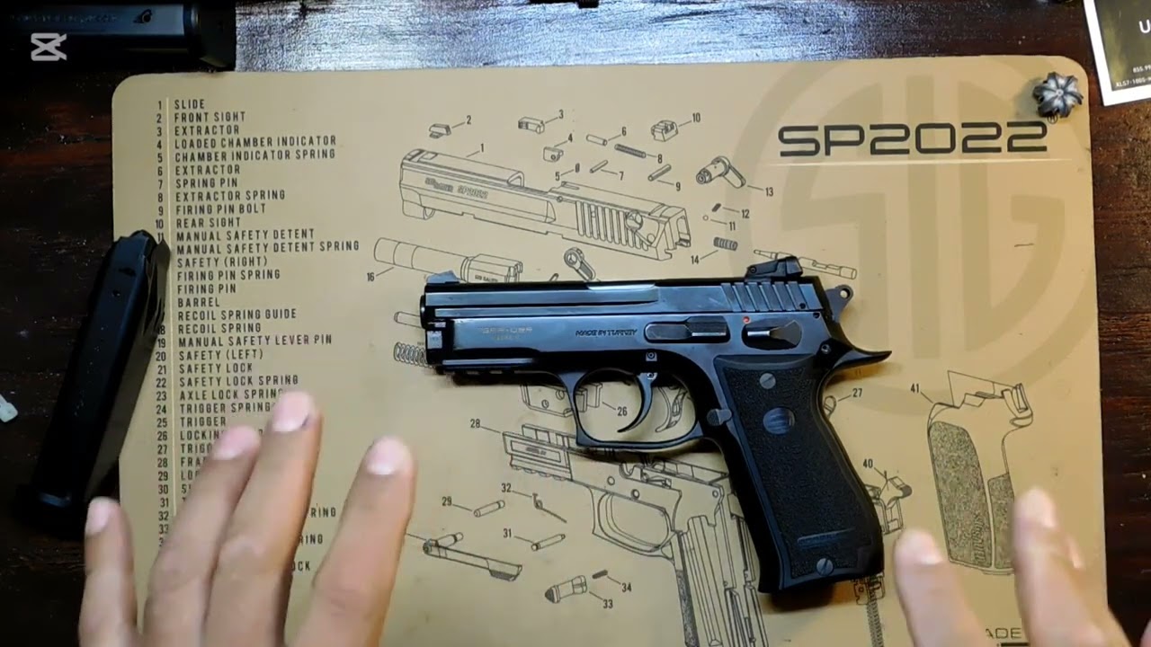 Reseñas Pistola SAR K2 45C