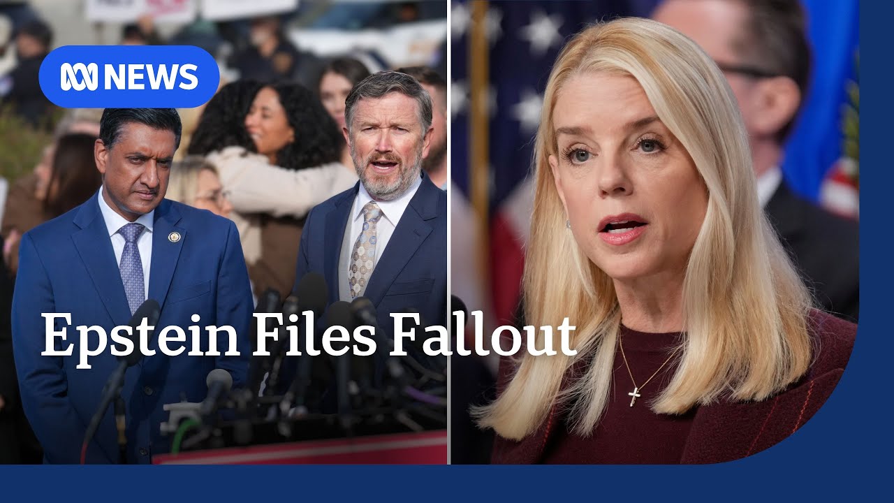 Push to hold US Attorney-General Pam Bondi in contempt over Epstein files | ABC NEWS