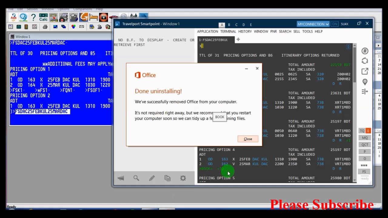 Return Ticket booking on galileo bangla tutorial রিটার্ন টিকেট বুকিং গ্যালালিও