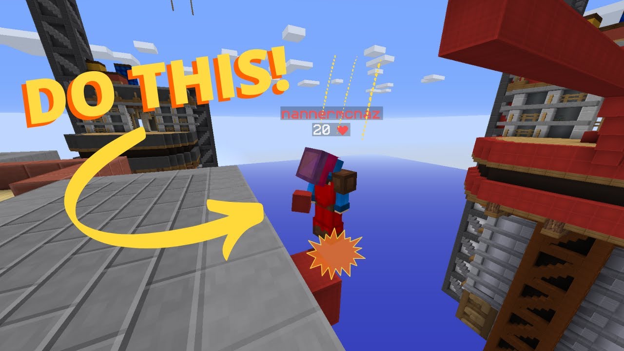 How to Block Clutch in Minecraft Hypixel Bedwars