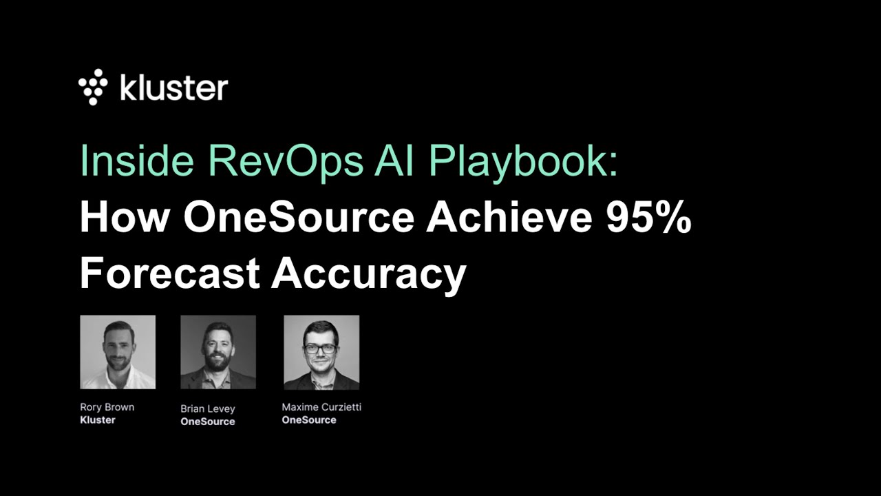 How OneSource Achieve 95% Forecast Accuracy