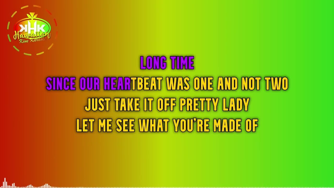 Ho'onua - Take it Off (Backing Vocals Karaoke Version) - Hawaiian Karaoke