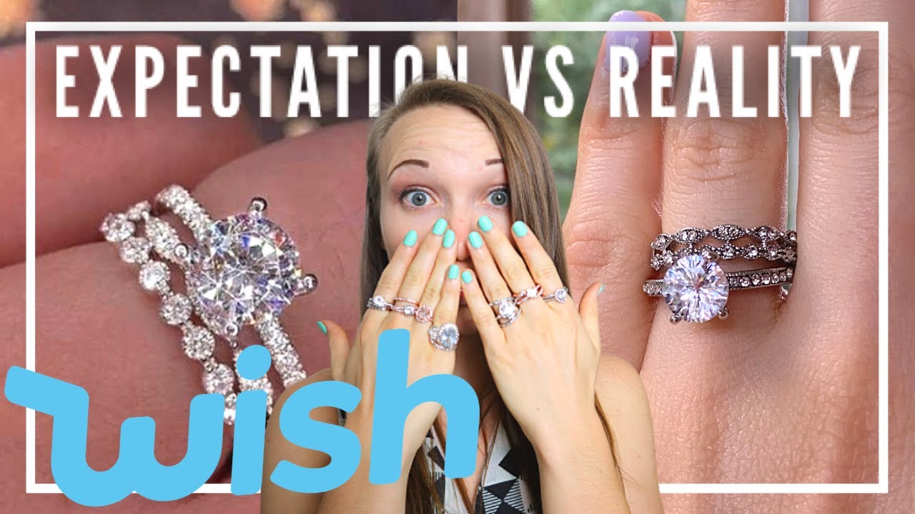 WISH Wedding Ring Review | Wish Jewelry Review | Cheap Wedding Rings