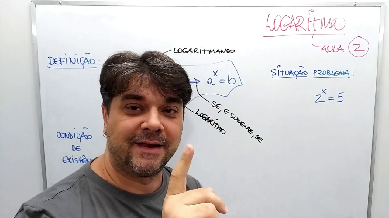 LOG - LOGAR&Iacute;TMO - AULA 02 - Professor S&eacute;rgio Mendes