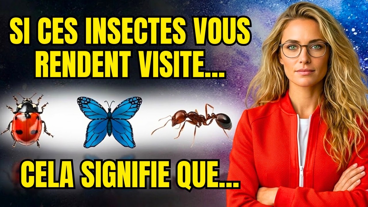 97 % Des &Eacute;LUS Ignorent Ces SIGNES ! La Signification SPIRITUELLE Des INSECTES Chez Vous