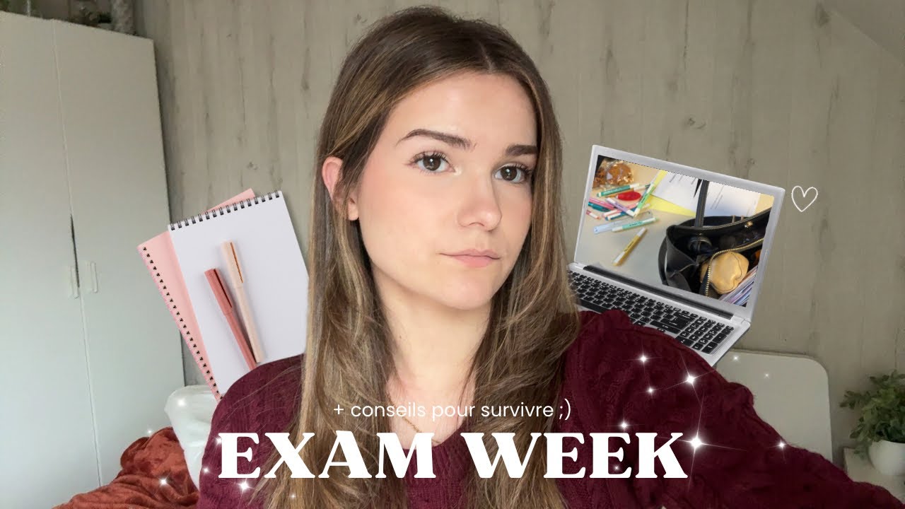 COMMENT SURVIVRE AUX EXAMENS ? (je passe mes partiels + conseils…) 