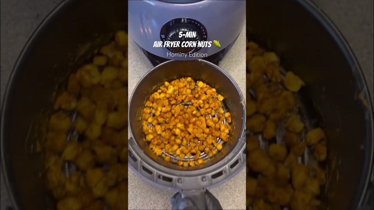 Woke up feeling corny🌽 (again 🙄) #airfryerrecipes #airfryer #cornnuts #airfryermaster