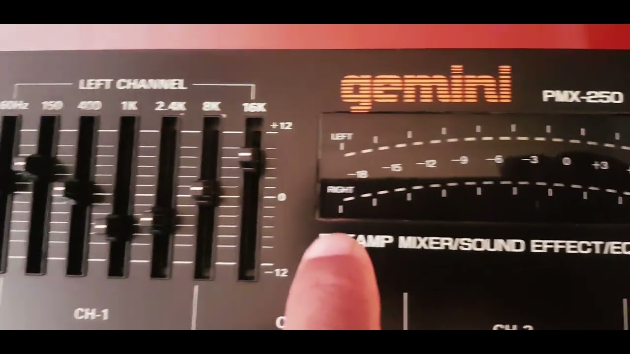 mixer gemini  pdm 6012