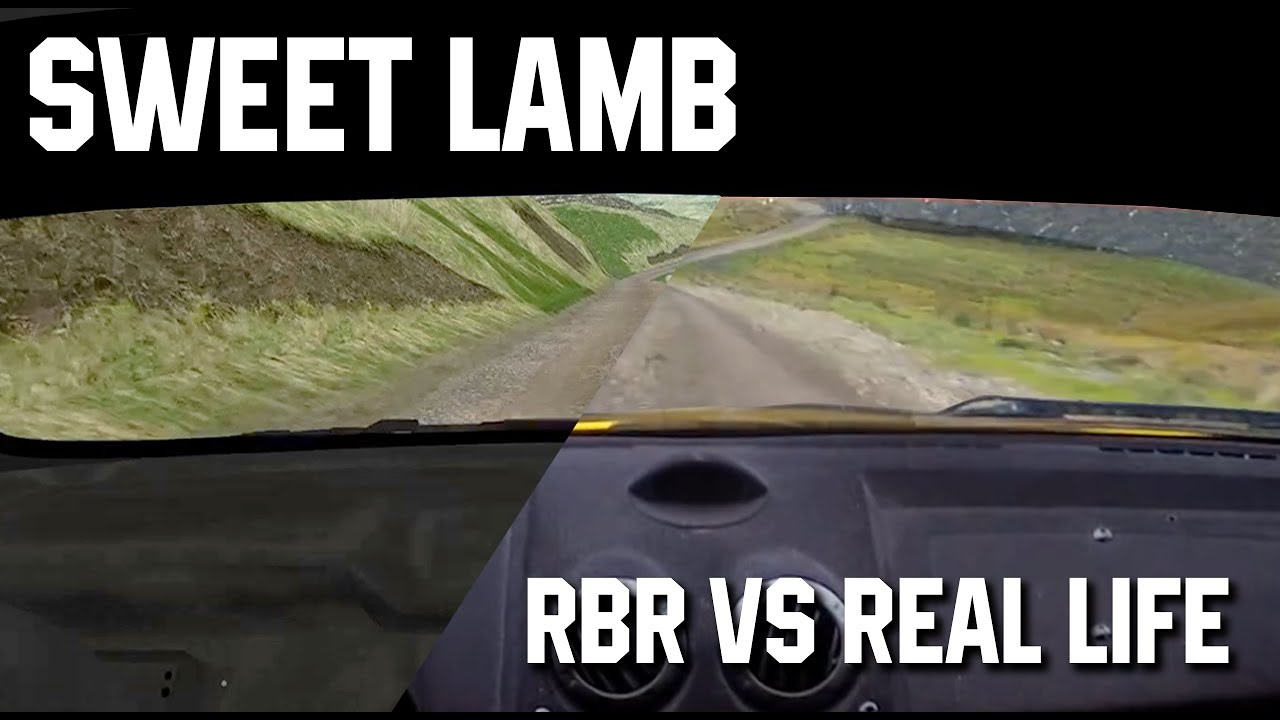 Sweet Lamb - RBR vs real life onboard comparison