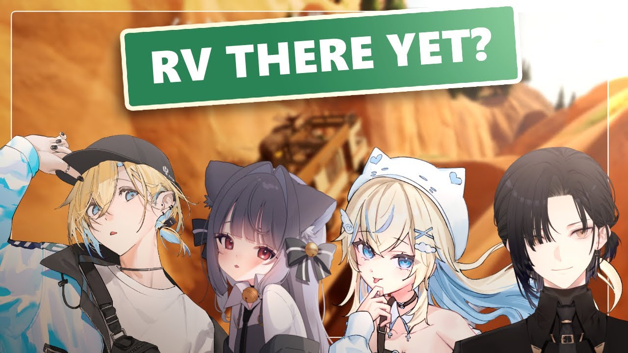 【RV There Yet?】キャンピングカーに乗るぞ【 白栖／Vtuber 】