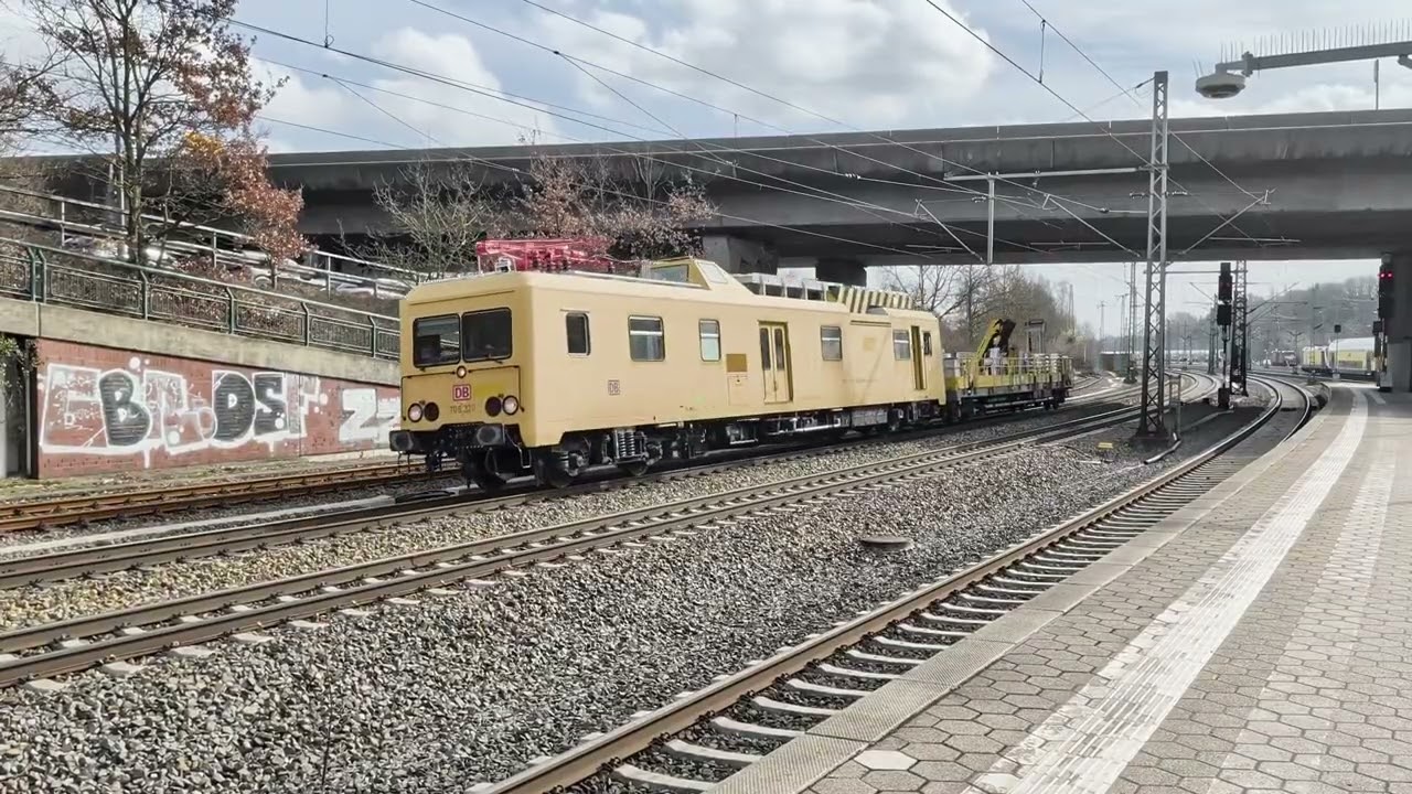 Hamburg-Harburg station busy afternoon! 12/3/26 Part 2