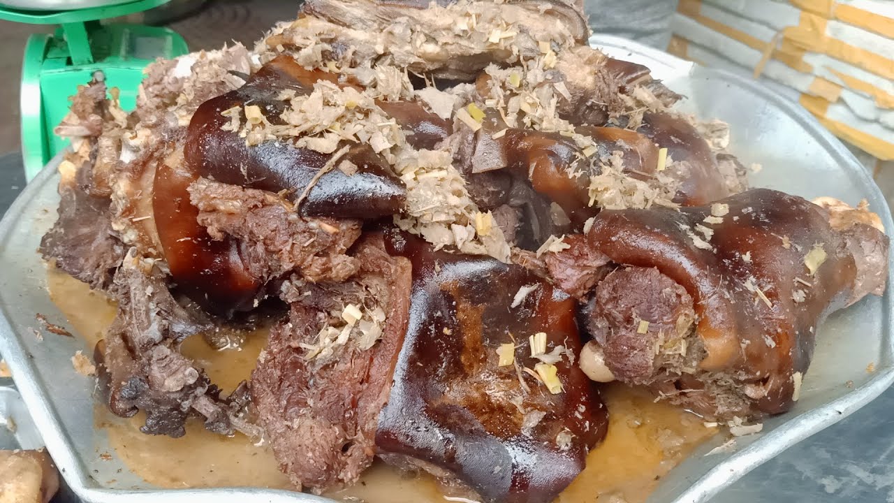 TỎI THỊT CHÓ 7 MÓN TẠI CHỢ GIẾNG VUÔNG THIÊN ĐƯỜNG ẨM THỰC LẠNG SƠN