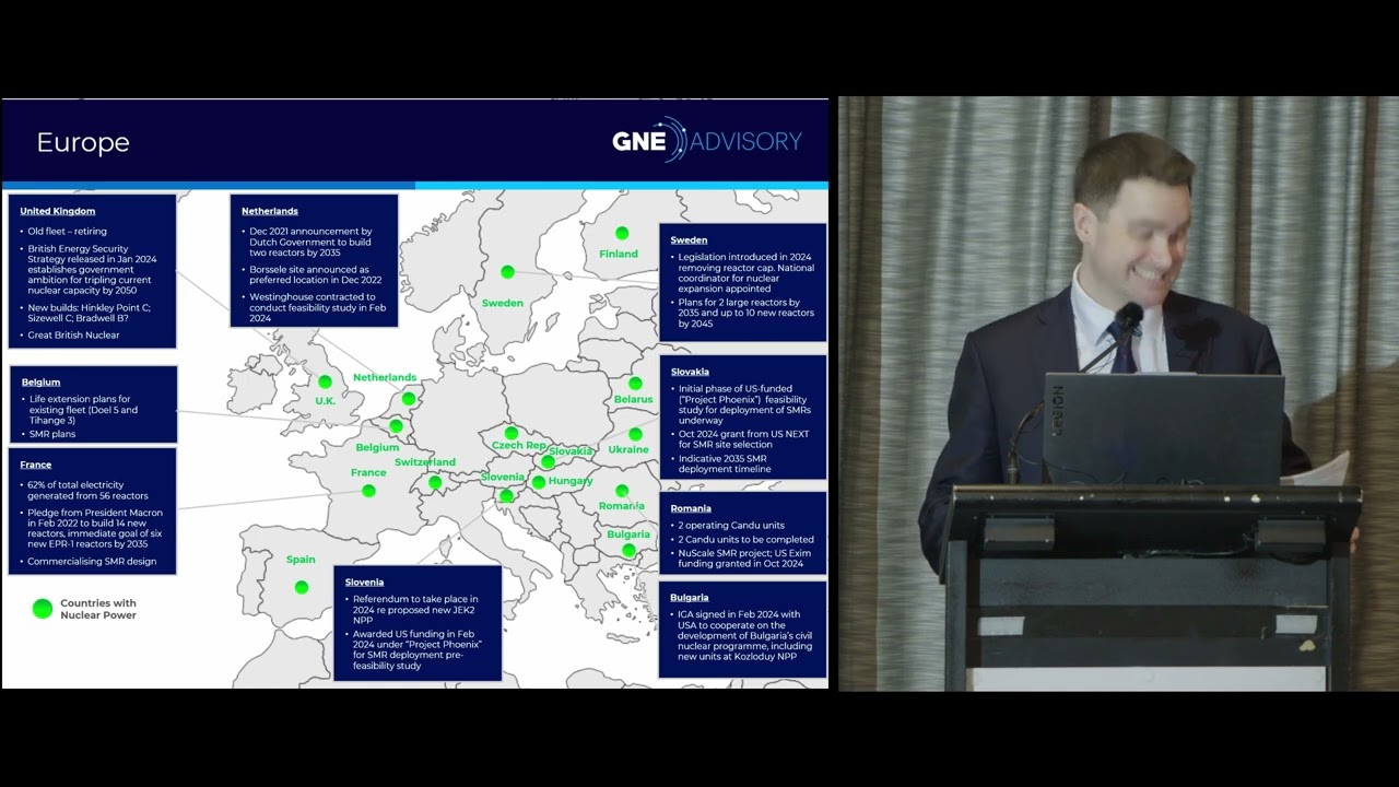 Update on Global Developments in Nuclear Energy