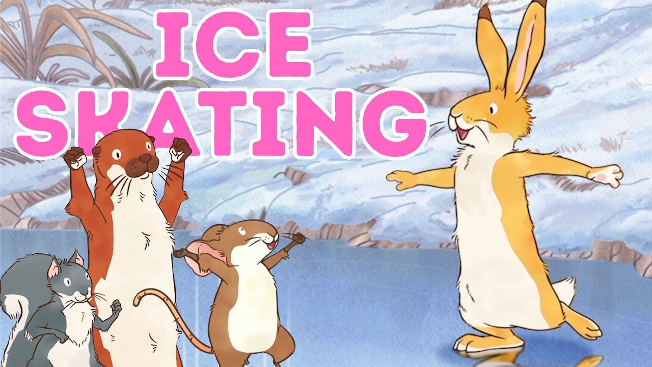⛸️ Guess How Much I Love You – Ice Skating Adventure | Winter Cartoon for Kids