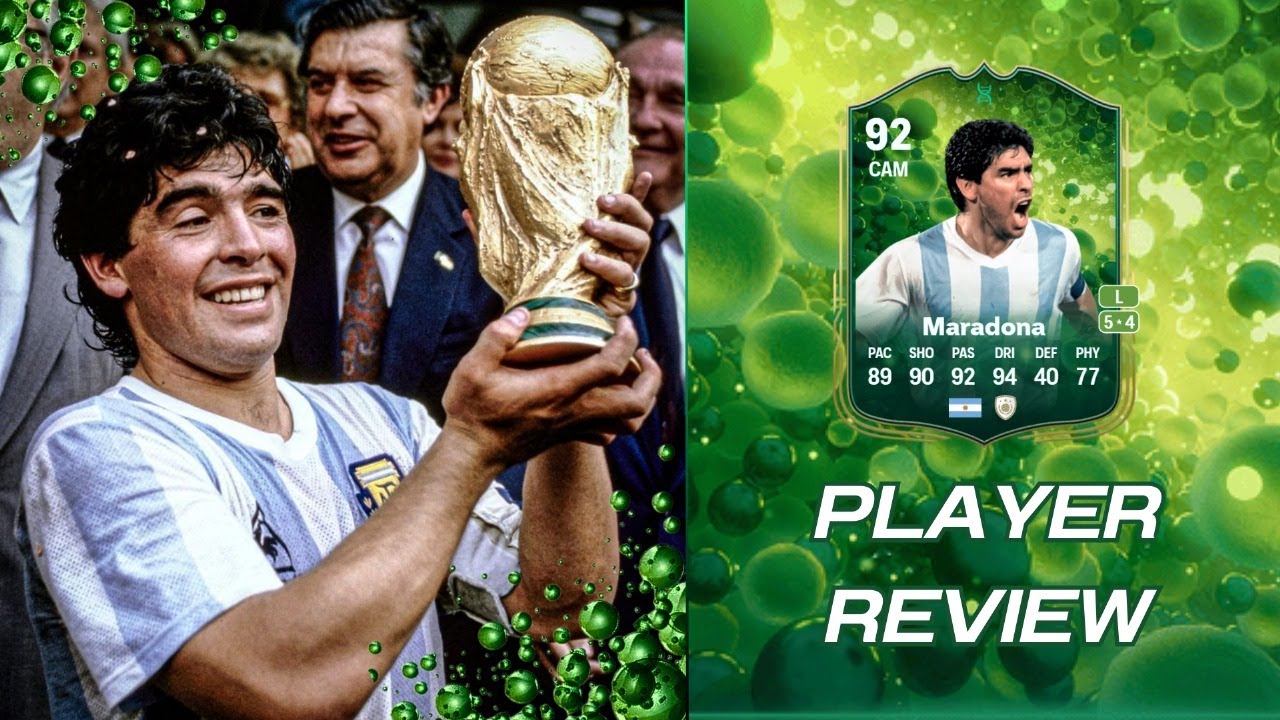 SU PASE ES UNA LOCURA 😍 | REVIEW DE MARADONA EVO DE 92 (MCO-PASE BALÍSTICO)