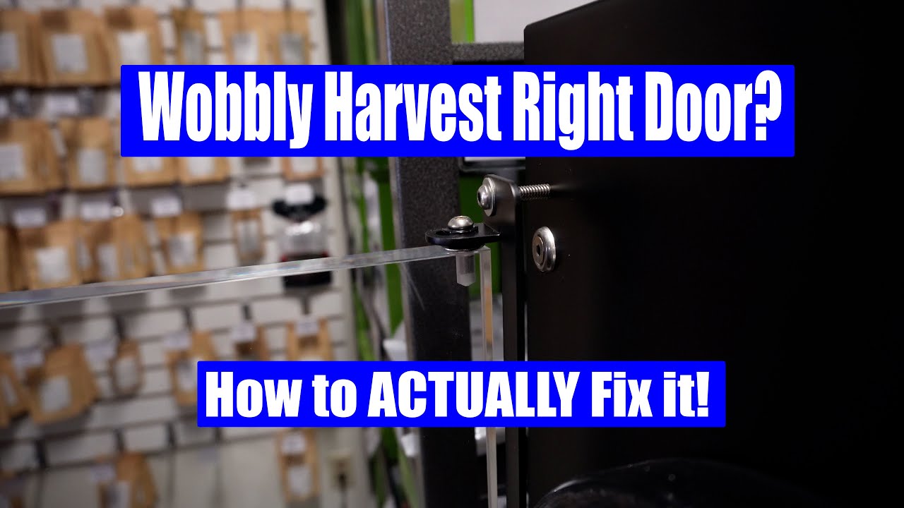The REAL way to fix a loose Harvest Right hinge