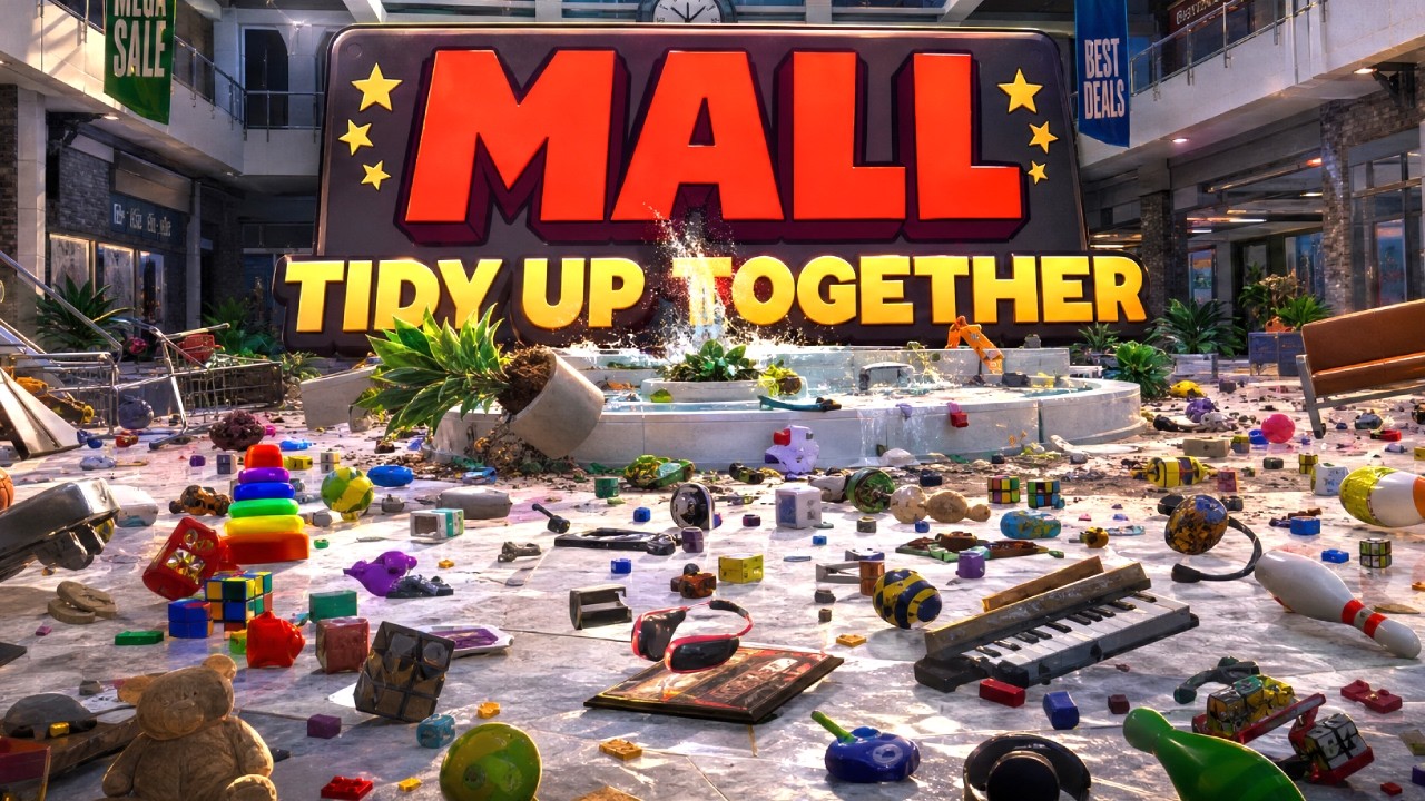 Aufr&auml;umchaos in der Mall - #01 Mall: Tidy Up Together gameplay deutsch