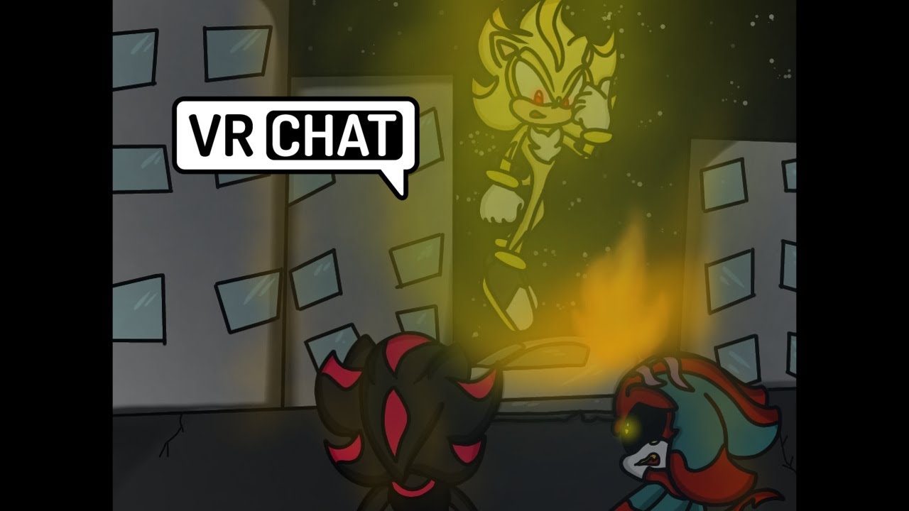 SUPER SHADOW ANDROID?! Shadina Reconciles with Shadow Android & Eclipse - VRChat (ft. Rouge)