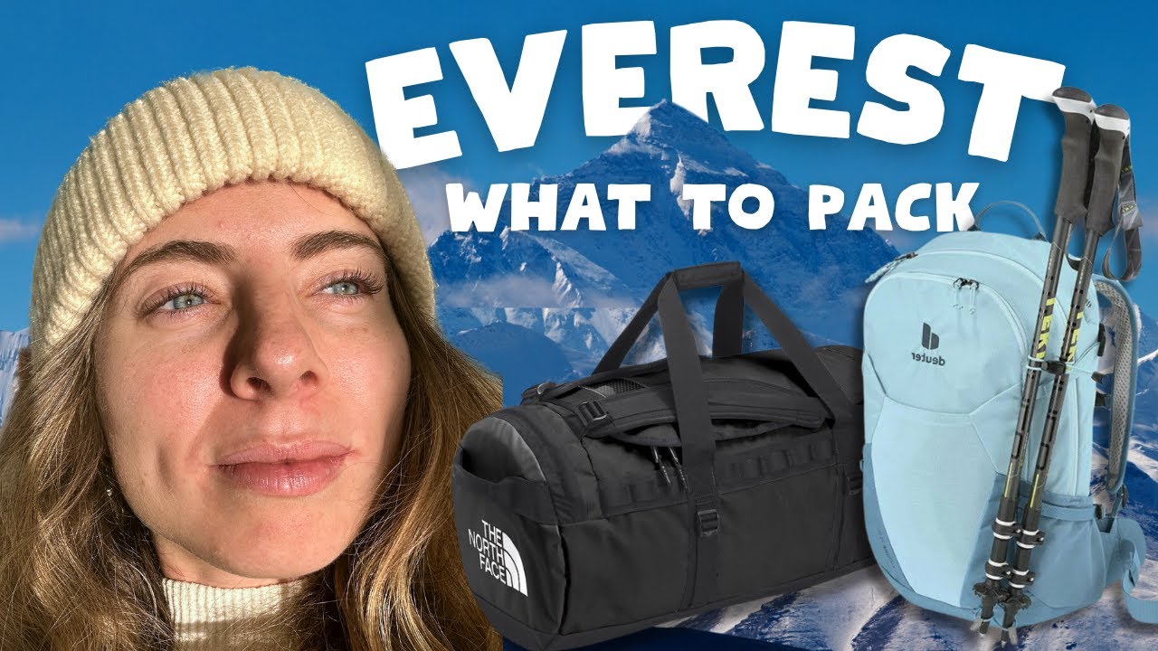 Packing for Everest Base Camp | What's in my Duffel & Hiking Day Bag?