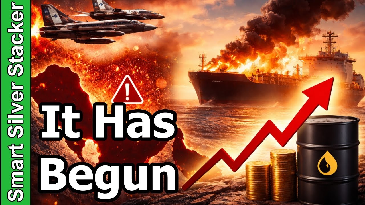 It Has Begun - Iran WAR - Gold Oil & Silver Update