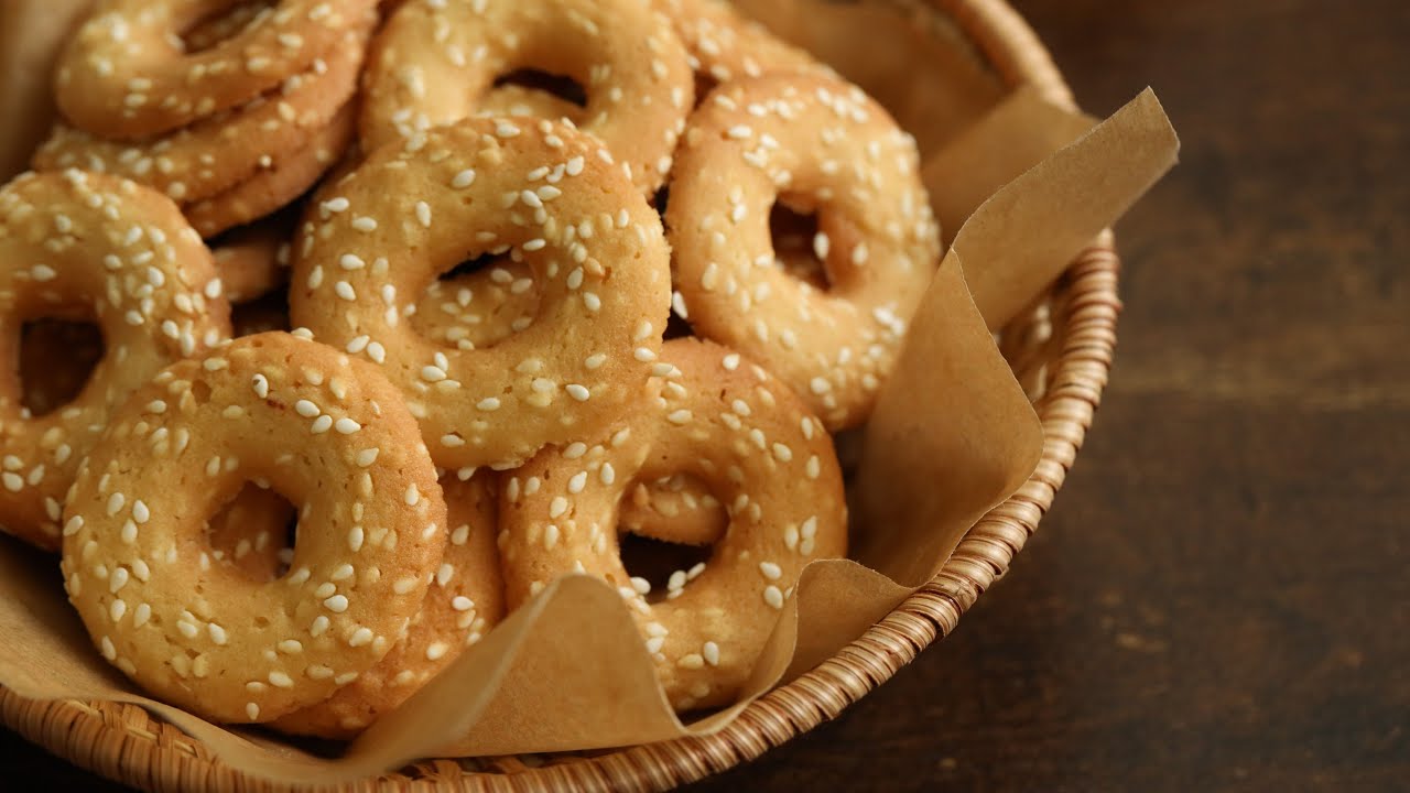 Bánh quy vừng vòng | Sesame cookies