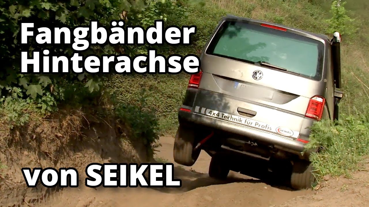 Mehr Schutz f&uuml;r Sto&szlig;d&auml;mpfer im Gel&auml;nde: SEIKEL Fangb&auml;nder im Einsatz