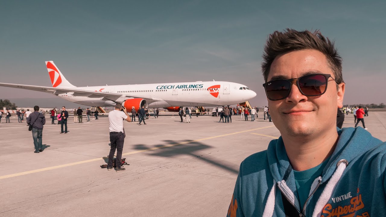 🎉95 let ČSA s Airbusem A330 do Bratislavy 🎂