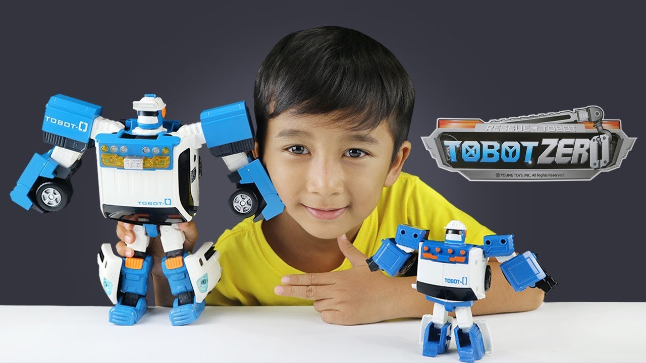 Tobot Zero Bisa Nyala Keren Banget - Review Tobot Young Toys Terbaru