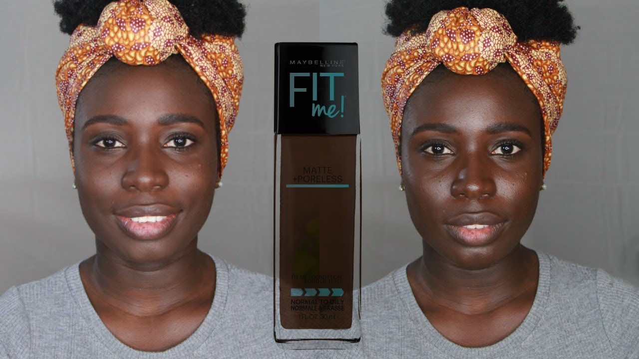 Maybelline FIT me! Matte & Poreless Foundation 375 JAVA. My PERFECT SHADE?? || Olasubomi