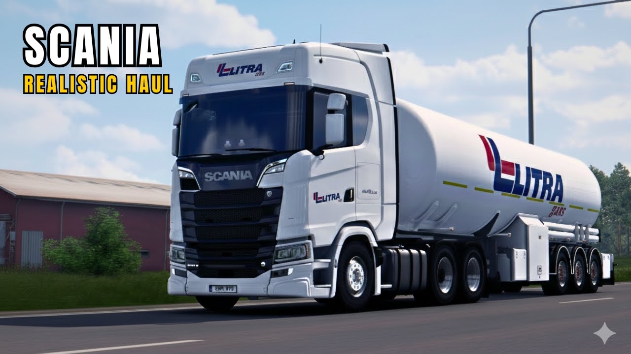 Scania V8 Propane Haul: Helsinki to Pori | ETS2 Realistic POV Drive | No Commentary
