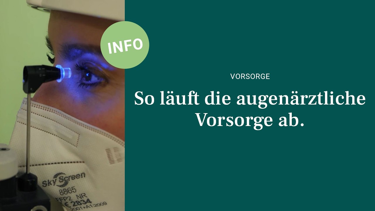 👁️ Augen&auml;rztliche Vorsorgeuntersuchung