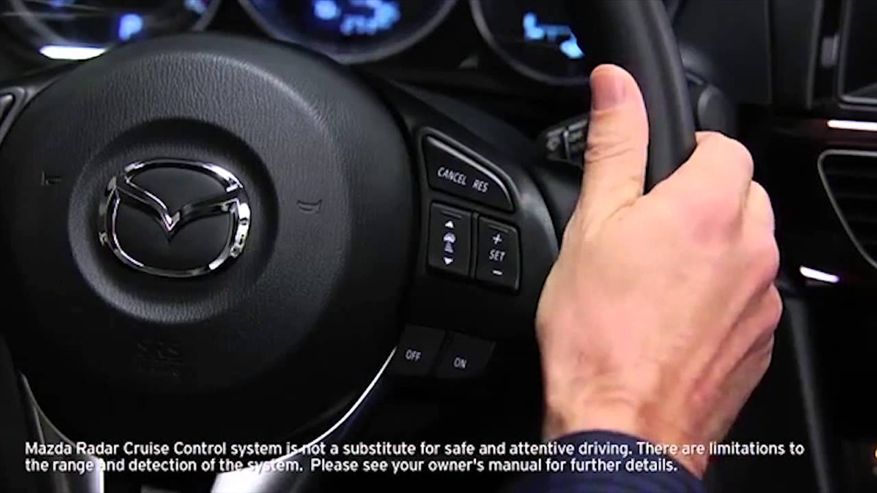 2014 Mazda6 Radar Cruise Control and Smart City Brake Support Tutorial