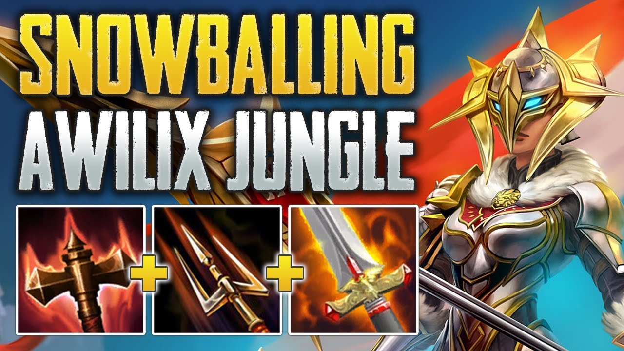 EARLY GAME CARRY! Awilix Jungle Gameplay (SMITE Ranked Conquest)