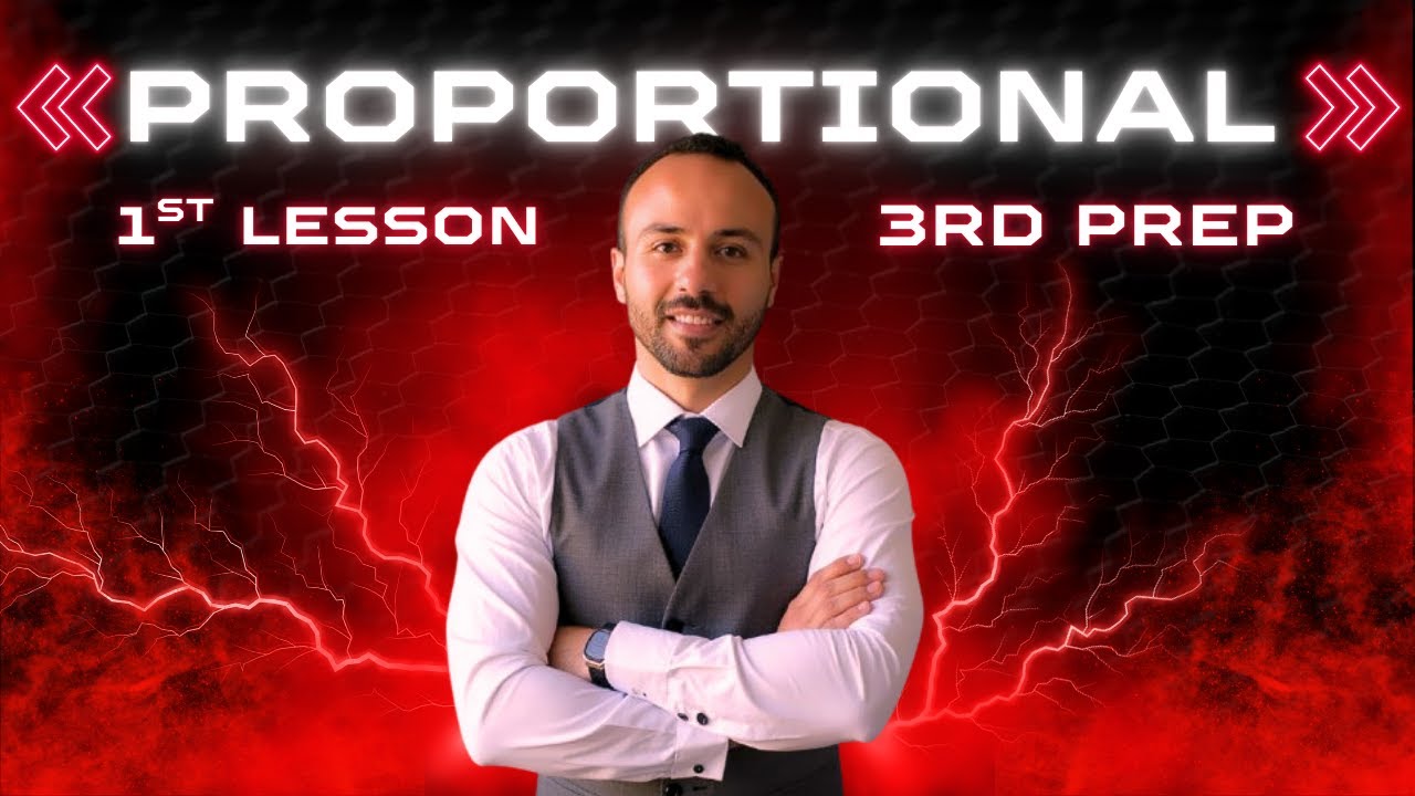 Math | Algebra | prep 3 | lesson 1 | ratio and proportional | Mr Eslam Ashraf I حل المعاصر