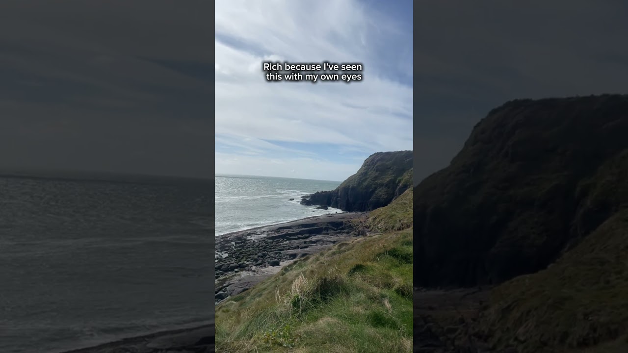 Rich because I&rsquo;ve seen this with my own eyes #Ireland #travel #europetravel #cliffs #nature