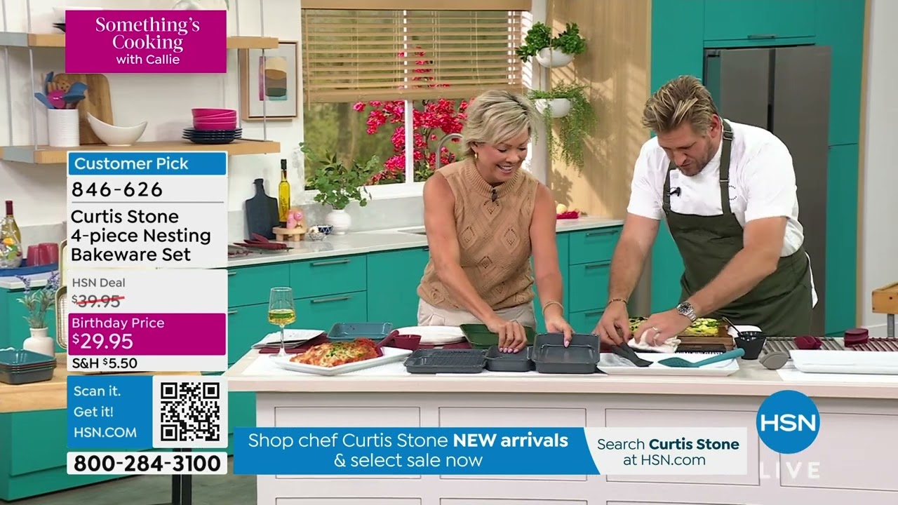 Curtis Stone 4piece Nesting Bakeware Set