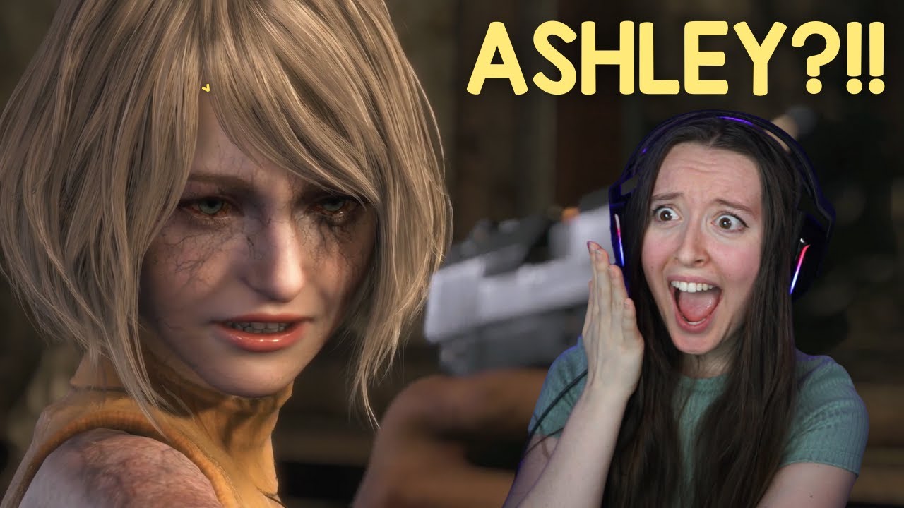 REACTION TO NEW RESIDENT EVIL 4  CONTENT!! ASHLEY & MERCHANT FACE?! - RESIDENT EVIL SHOWCASE