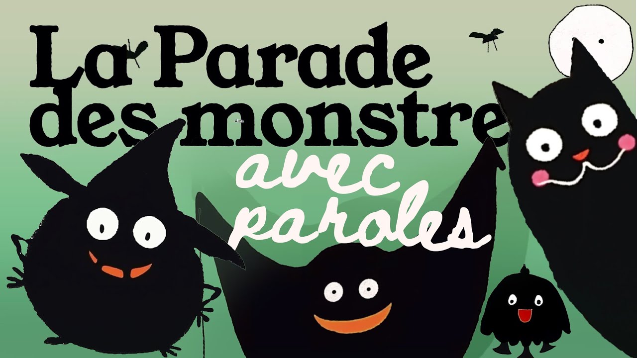 [PAROLES] La parade des monstres pour Halloween 🎩🎃🎵 En musique