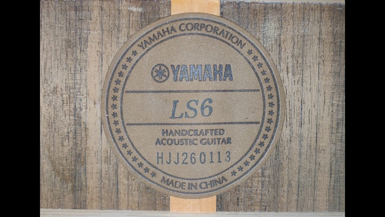 Guitar Yamaha LS6 likenew kèm case xịn- 9tr - 034.9631.393